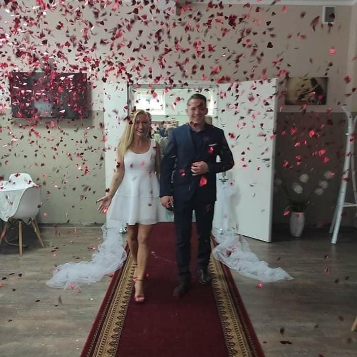 Paulina Trawińska i Tadeusz Michalik stanęli na ślubnym...