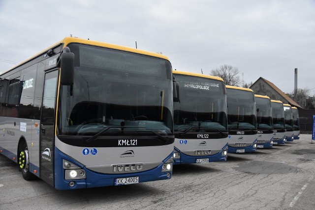 Autobusy Kolei Małopolskich w Proszowicach