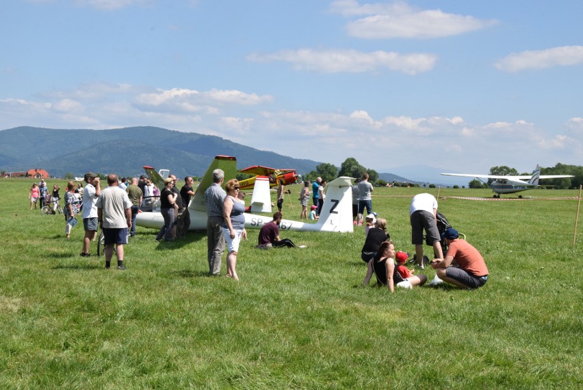 Piknik lotniczy na lotnisku w Bielsku-Białej -...