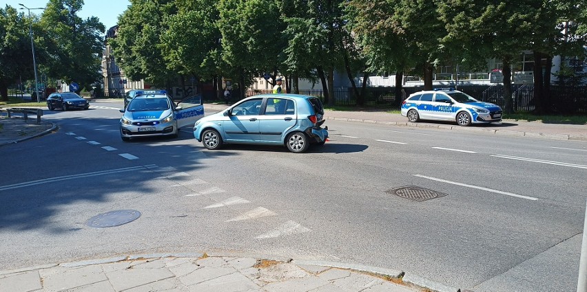 Poważna stłuczka na ulicy Bałtyckiej w Słupsku. Dwie osoby...