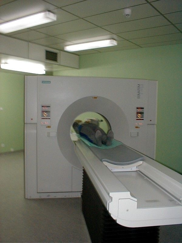 Tomograf będący teraz na wyposażeniu starachowickiego szpitala ma już 10 lat. Obecnie już nie jest użytkowany.