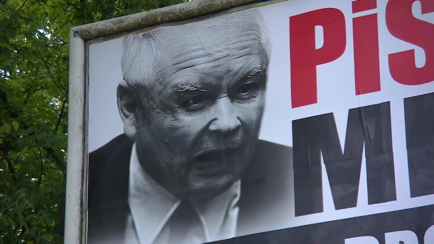 Plakatowa ofensywa przedwyborcza