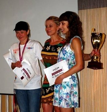 Najlepsze na dystansie 10 kilometrów: Izabela Zatorska, Agnieszka Matysek i Magdalena Wolińska.