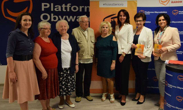 W Radomiu posłanki Platformy Obywatelskiej przedstawiły założenia programu Polska Seniora, adresowanego do najstarszych mieszkanców kraju.