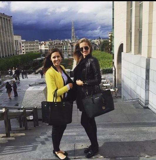 Magdalena Pasik i Karolina Kowalik, najpiękniejsze dziewczęta Ziemi Radomskiej 2015, gościły w Belgii.