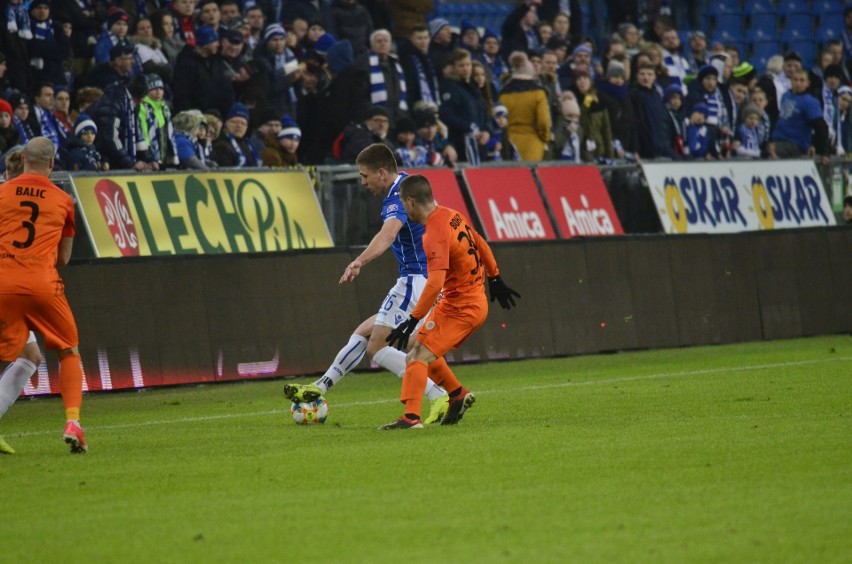 Lech Poznań - Zagłębie Lubin 1:2: Vujadinović bohaterem gości [RELACJA, ZDJĘCIA, WYNIK]