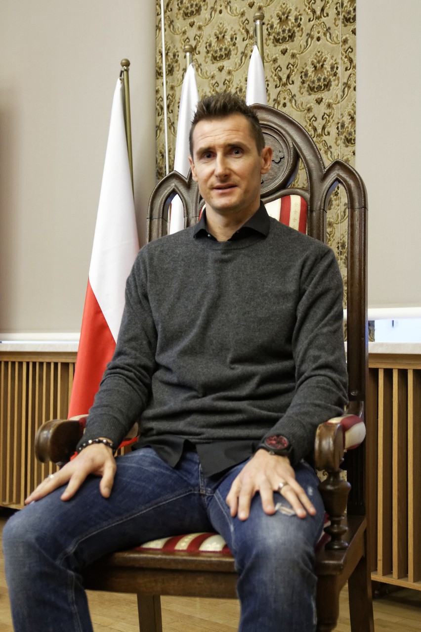 Miro Klose odebrał tytuł Honorowego Obywatela Opola....