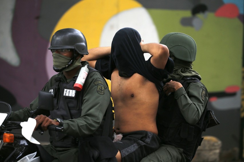 Opozycjonista zatrzymany przez wojsko w Caracas