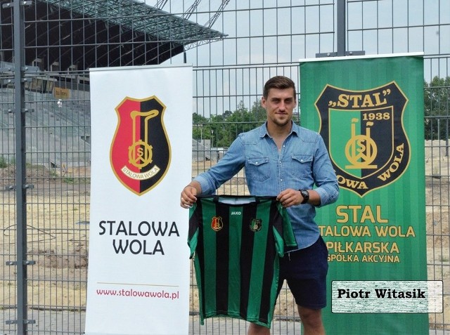 W piątek zaprezentowany został nowy piłkarz "Stalówki", Piotr Witasik