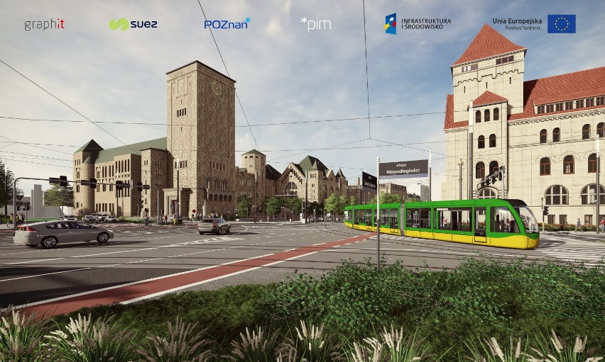 Budowa tramwaju na Naramowice kończy się w tym roku -...