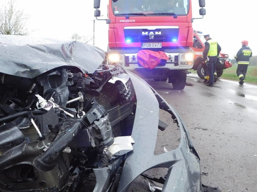 Powiat obornicki: Cztery osoby poszkodowane w wypadku