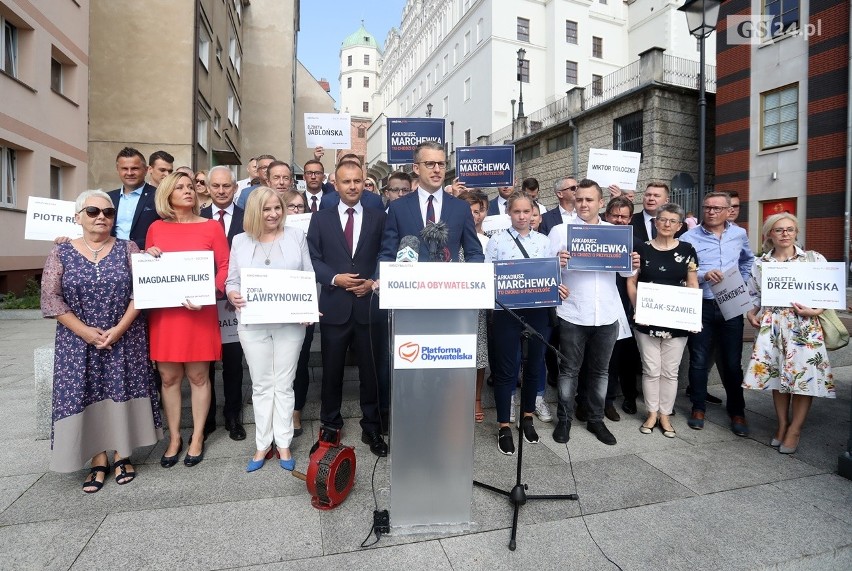 Koalicja Obywatelska pokazała kandydatów do Sejmu i Senatu