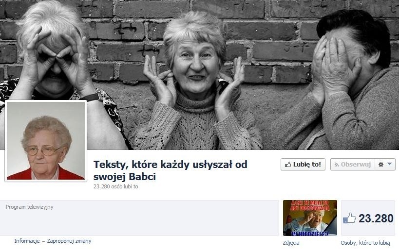 Facebook: Teksty, które KAŻDY usłyszał od swojej babci [GALERIA]