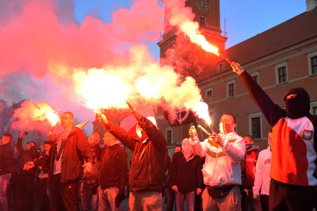 Protest "Przeciw islamizacji Europy"