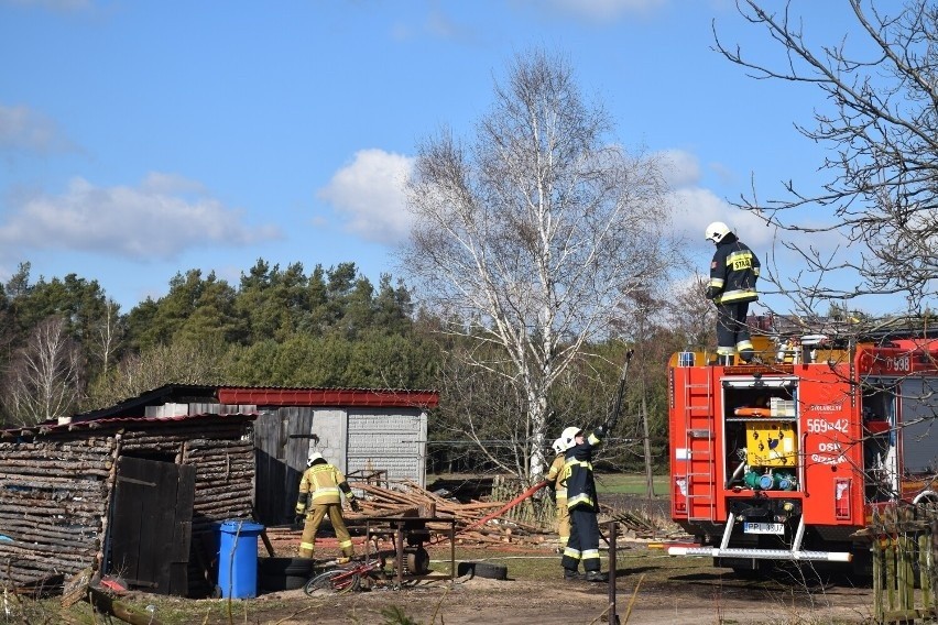Pożar w gminie Gizałki. Strażacy zostali zadysponowani do...