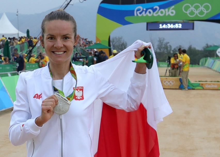 Maja Włoszczowska na igrzyskach w Rio de Janeiro w 2016