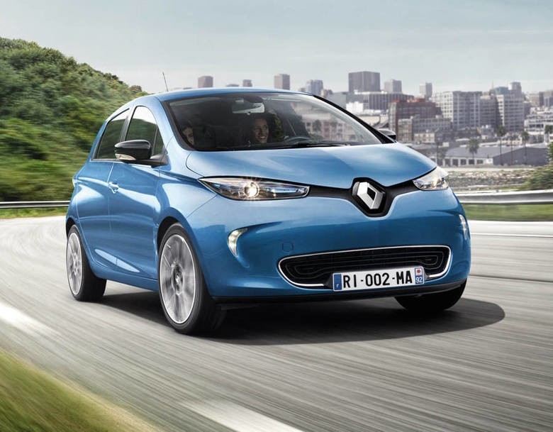 Renault ma w swojej ofercie model ZOE - pierwszy samochód, w...