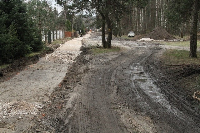 Budowa ścieżki rowerowej w Kielcach 