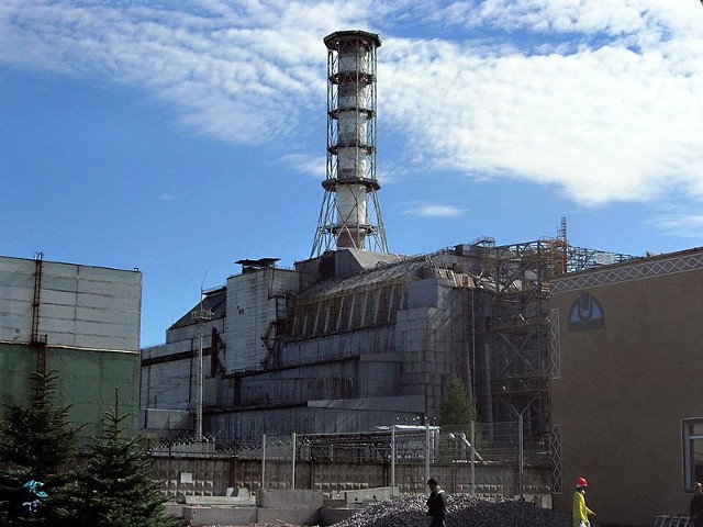 Elektrownia atomowa w Czarnobylu - jeden z bloków