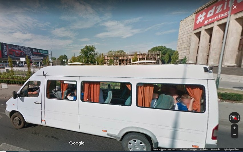 Mieszkańcy Krakowa w obiektywie aparatu Google Street View