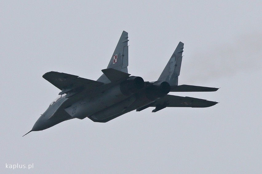 MiG-29 pojawił się nad Lublinem i Świdnikiem