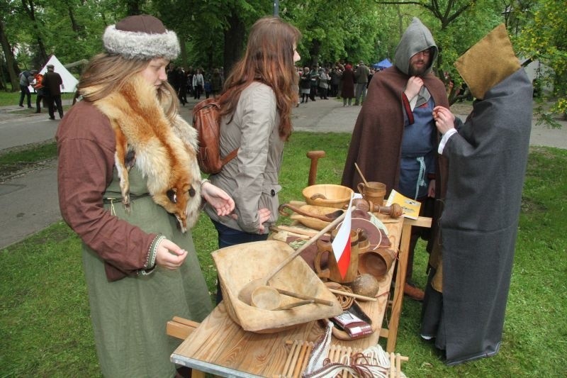 Piknik Historyczny w Parku Miejskim w Kielcach