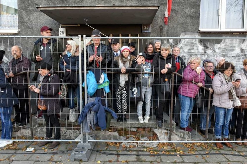 O godz. 11.11 z ul. Solnej wystartował Bieg Niepodległości....