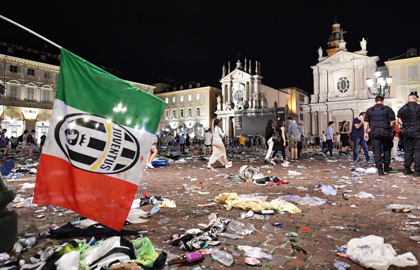 Włochy: Wybuch paniki w Turynie podczas meczu Juventus - Real. Ponad 1500 kibiców rannych [ZDJĘCIA]