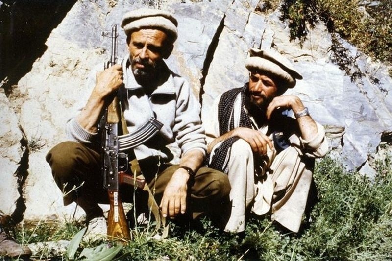 Jacek Winkler jako mudżahedin w Afganistanie
