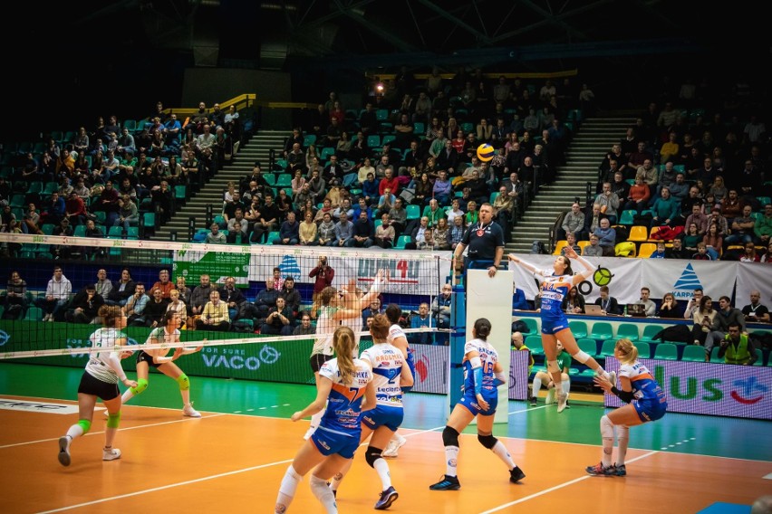 Fragment meczu #VolleyWrocław - E.Leclerc Radomka Radom.