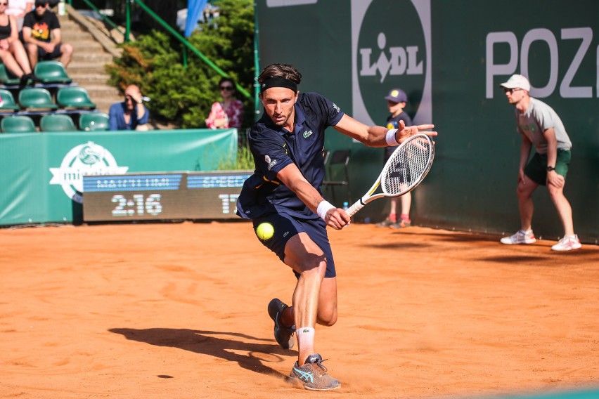 W akcji zwycięzca tegorocznego Poznań Open Francuz Arthur...