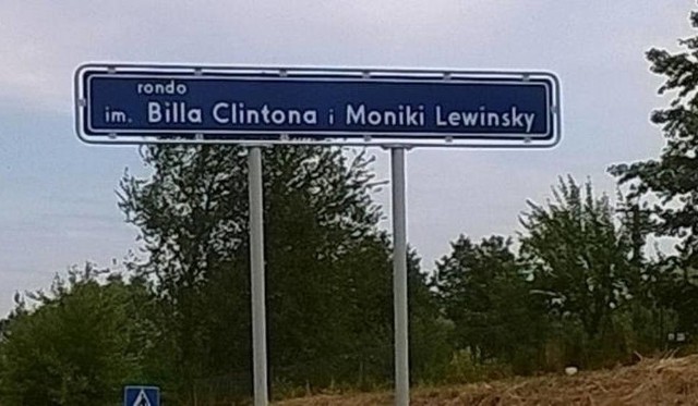Rondo Clintona i Moniki Lewinsky w Snopkowie?