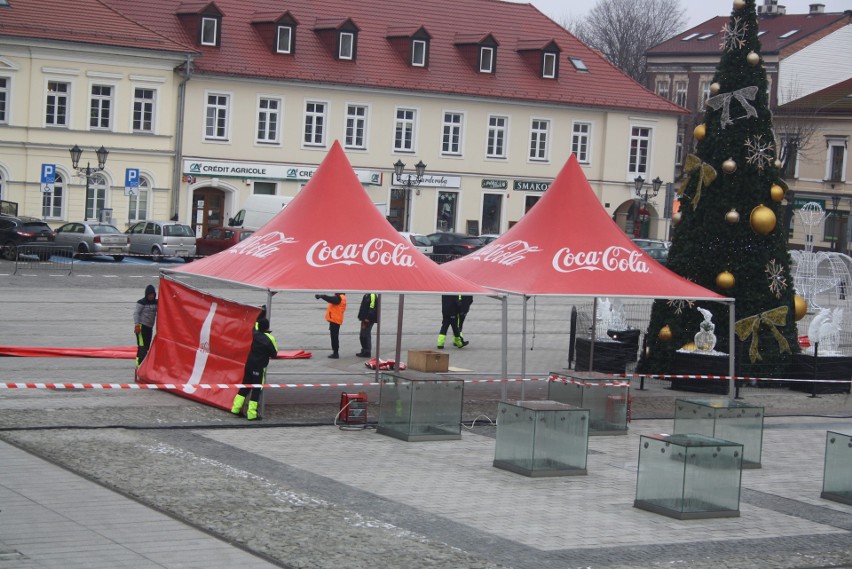 Ciężarówka Coca-Coli zaparkuje na oświęcimskim rynku