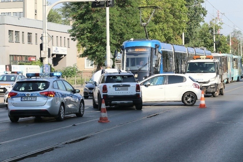 Nie kursują tramwaje, a w okolicy powstały ogromne korki....