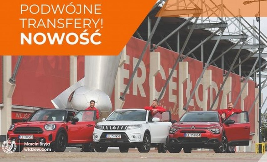Piłkarze Widzewa dostali nowe samochody służbowe! ZDJĘCIA
