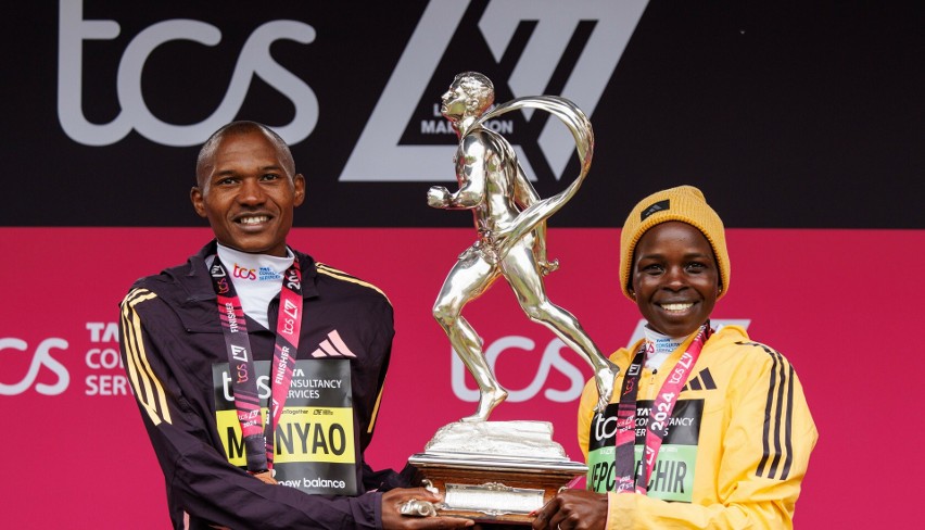 Kenijski duet zdominował bieganie w stolicy Anglii