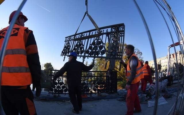 remont mostu Jerzego Sulimy-Kamińskiegoremont mostu Jerzego Sulimy-Kamińskiego Mostowa Balustrady