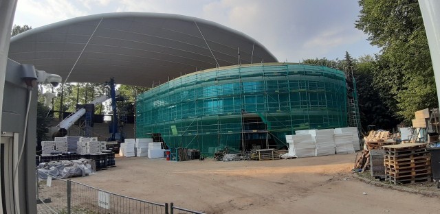 Budowa amfiteatru w Koszalinie