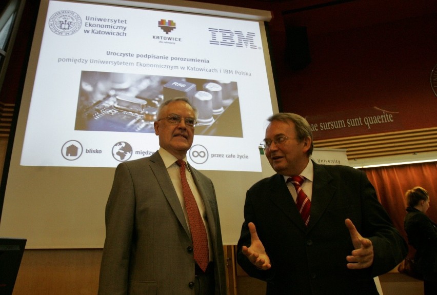 IBM podpisało umowę z Uniwersytetem Ekonomicznym w...