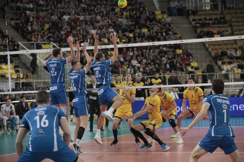 Liga Mistrzów. PGE Skra Bełchatów - Dynamo Moskwa 3:1....