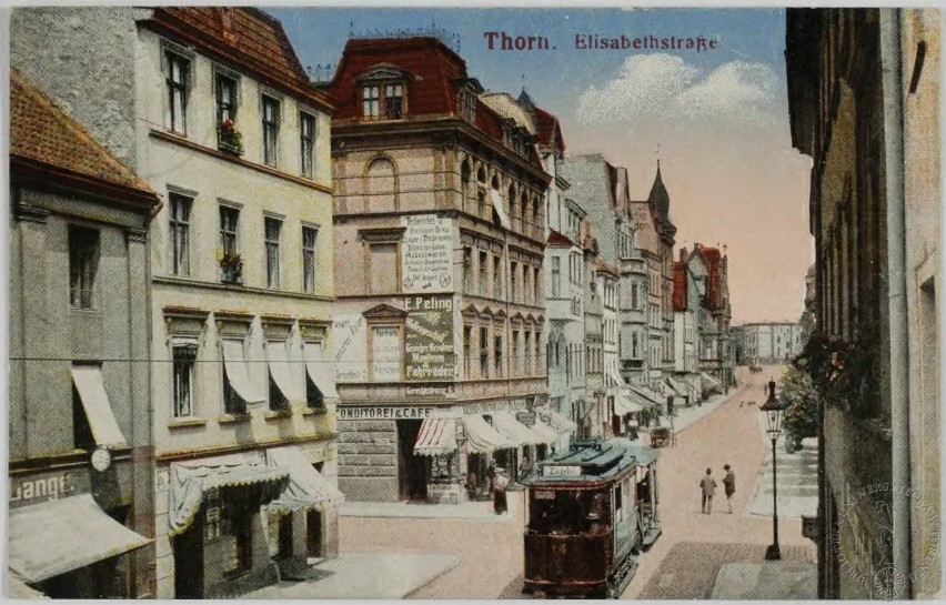 Na przełomie XIX i XX wieku Toruń był pełen reklam.