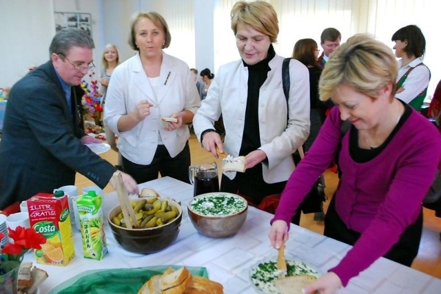 Degustacja potraw w Opatowie