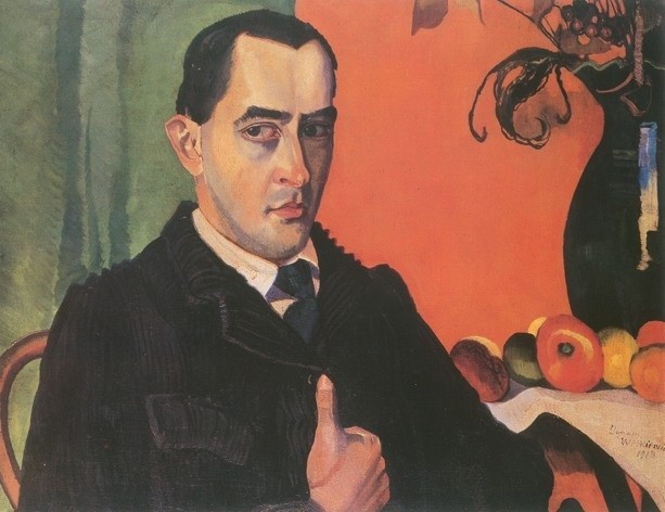 Stanisław Ignacy Witkiewicz - WitKacy (1885-1939) - Autoportret, 1913