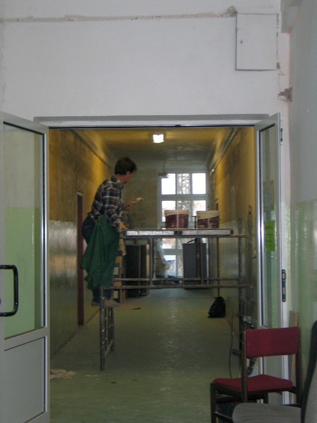 Remont pomieszczeń w budynku tarnobrzeskiego starostwa potrwa jeszcze przez trzy tygodnie