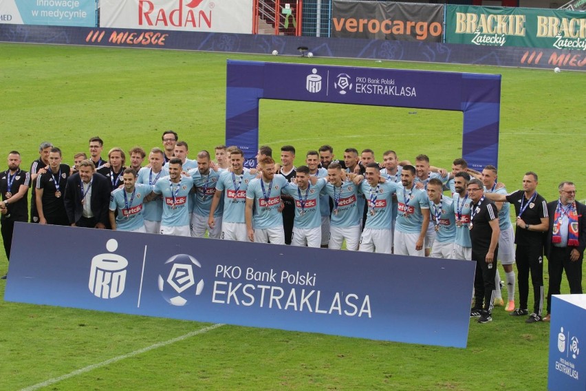 Piast Gliwice uzupełnił swoją kolekcję medali o brązowe...