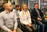 Małgorzata Hołub-Kowalik „aniołek Matusińskiego" odwiedziła Centrum Historii Sportu w Lublinie