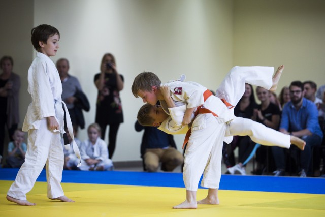 27.09.2017 krakow, ul. wroclawska 28, nowa sala do cwiczen, uks judo krakow, nzfot. andrzej banas / polska press