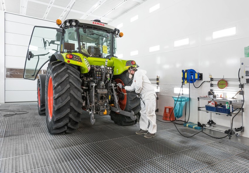 Fabryka ciągników Claas w Le Mans we Francji