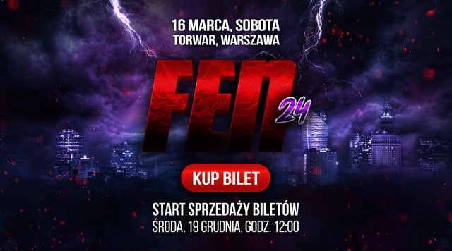 Fight Exclusive Night w 2019 roku po raz czwarty zawita do Warszawy.