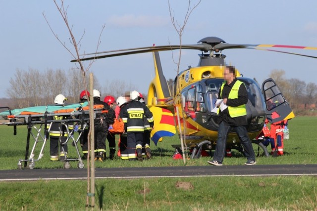 Śmiertelny wypadek w miejscowości Słowino 17.04.2018